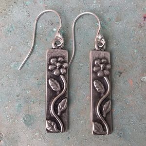 Sterling Silver Sundance charm earrings